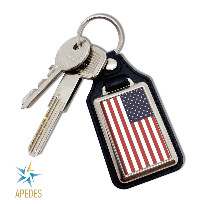 United States of America USA Keychain Key Chain Keyring