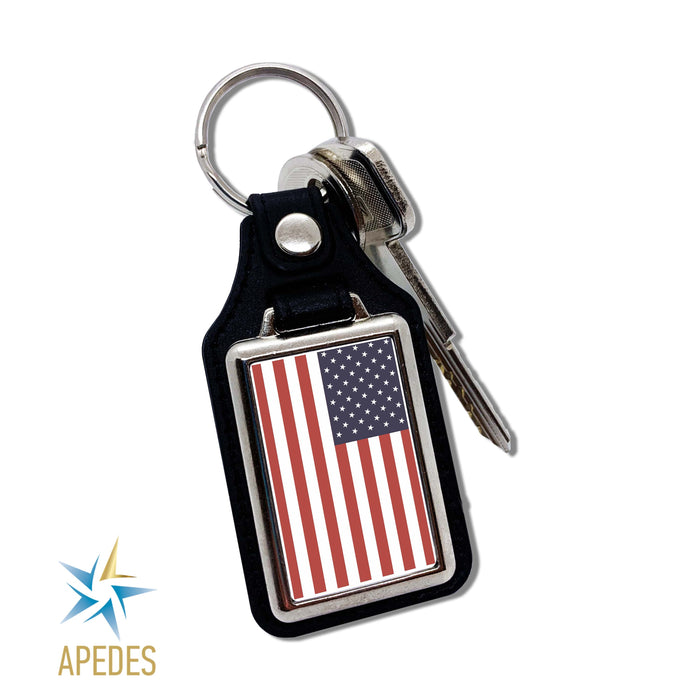 United States of America USA Keychain Key Chain Keyring