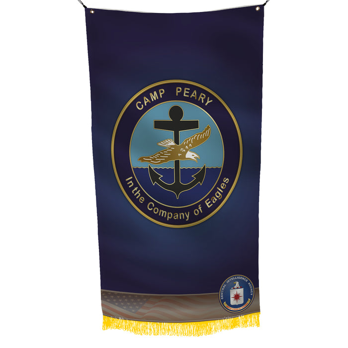 CIA Central Intelligence Agency NCS Training Facility Camp Peary The Farm Flag Banner