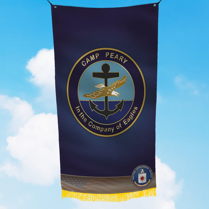 CIA Central Intelligence Agency NCS Training Facility Camp Peary The Farm Flag Banner