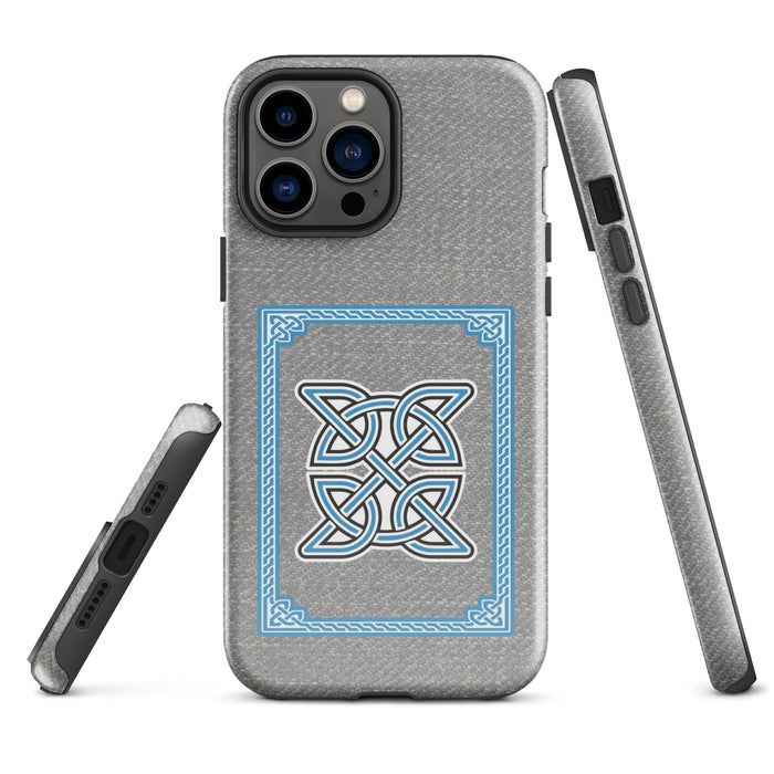 Irish Celtic Cross Religious Symbol Amulet Quaternary Celtic Knot Tough Case for iPhone®