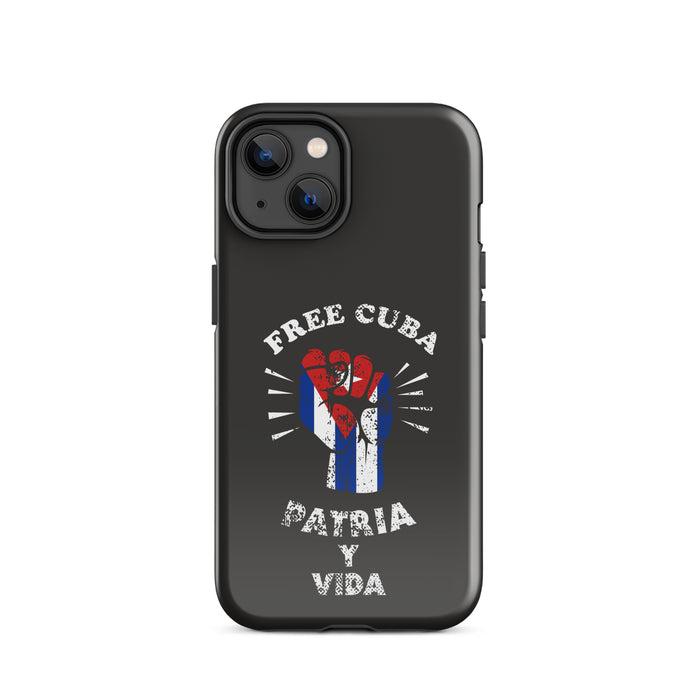 Free Cuba Patria Y Vida Tough Case for iPhone®