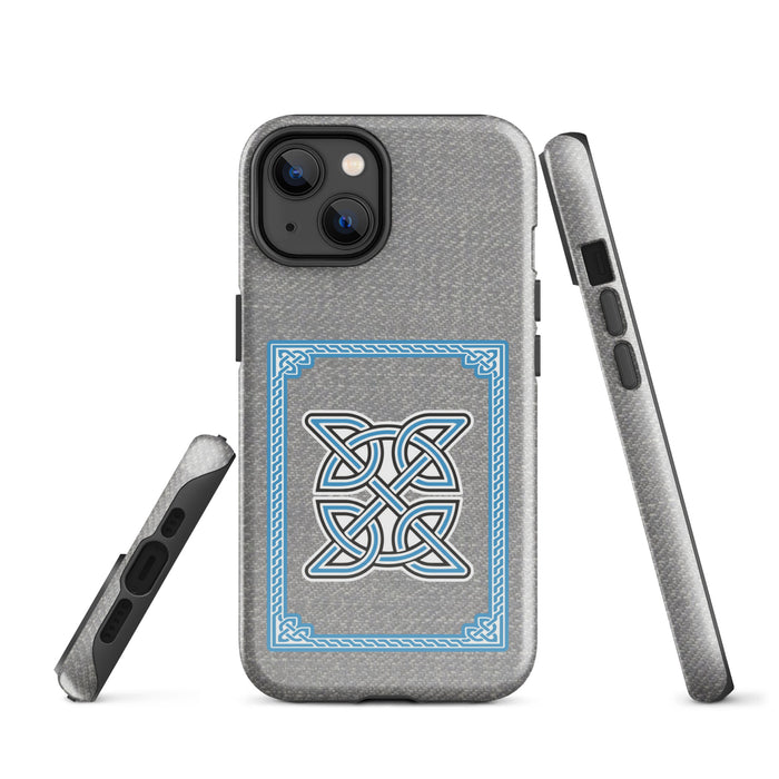 Irish Celtic Cross Religious Symbol Amulet Quaternary Celtic Knot Tough Case for iPhone®