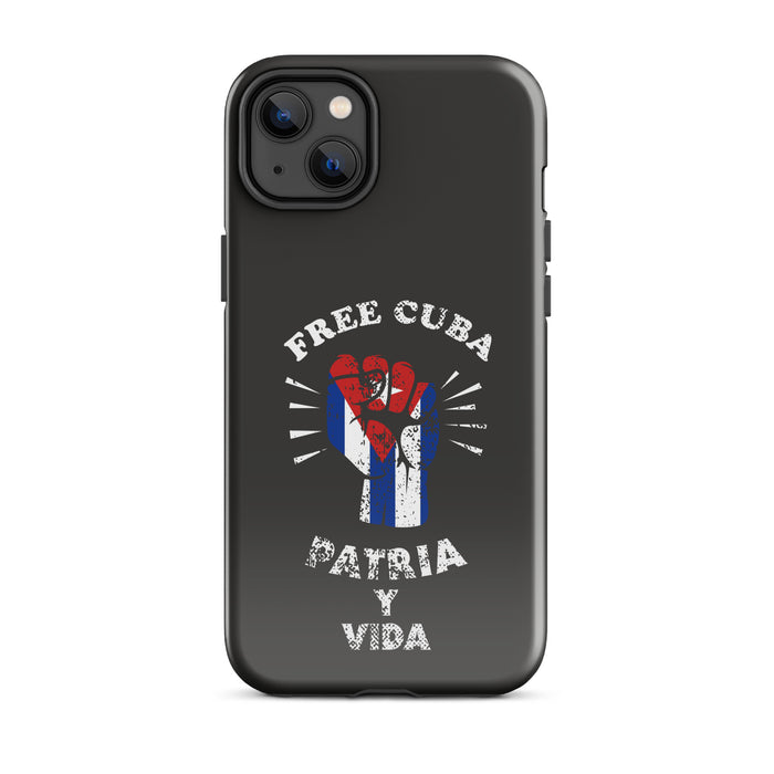 Free Cuba Patria Y Vida Tough Case for iPhone®