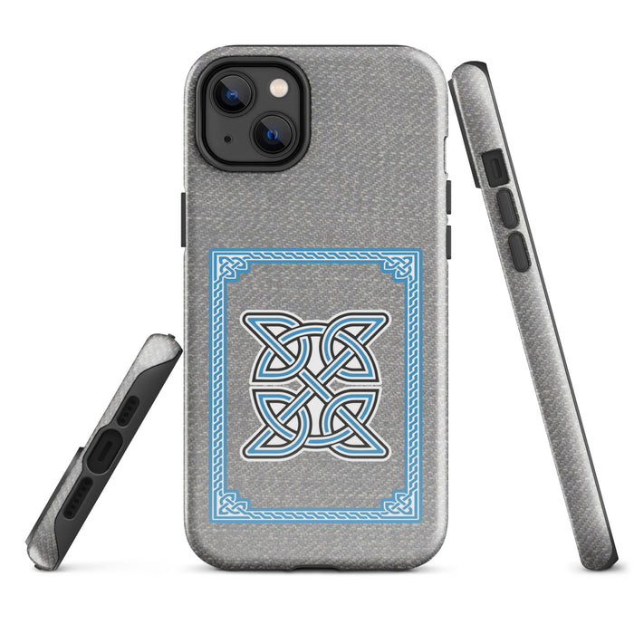 Irish Celtic Cross Religious Symbol Amulet Quaternary Celtic Knot Tough Case for iPhone®