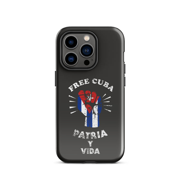 Free Cuba Patria Y Vida Tough Case for iPhone®