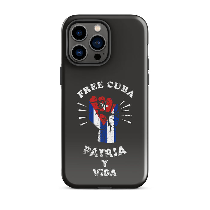 Free Cuba Patria Y Vida Tough Case for iPhone®