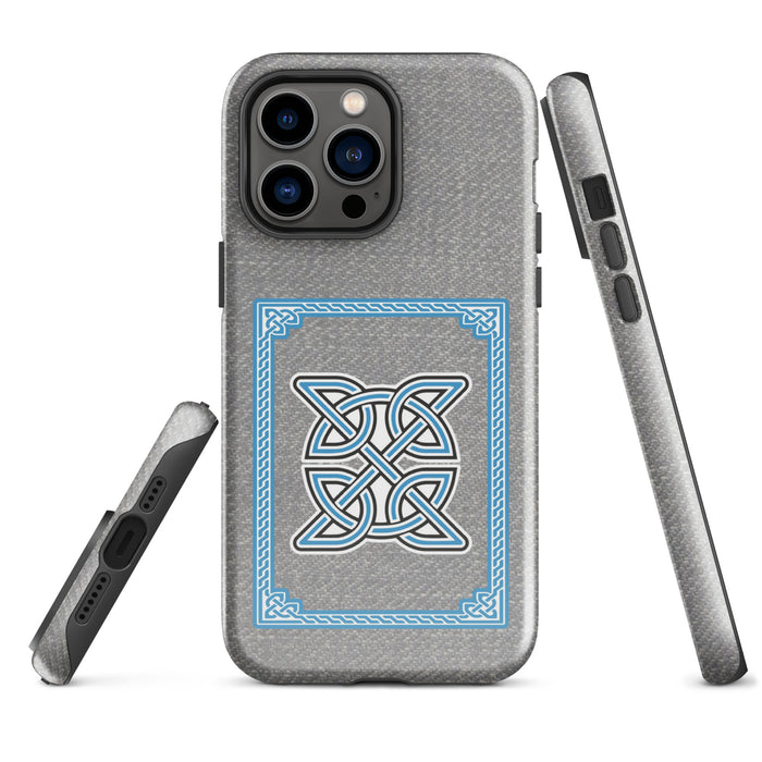 Irish Celtic Cross Religious Symbol Amulet Quaternary Celtic Knot Tough Case for iPhone®