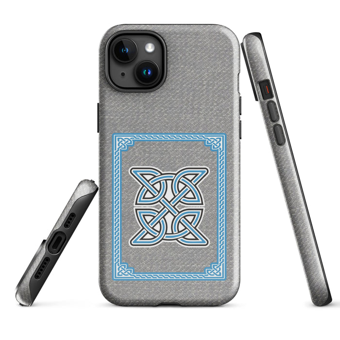 Irish Celtic Cross Religious Symbol Amulet Quaternary Celtic Knot Tough Case for iPhone®