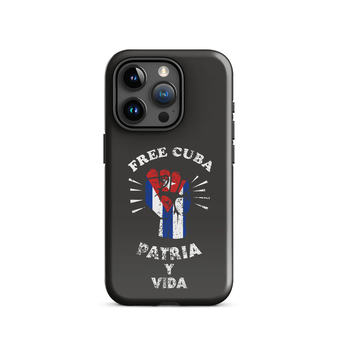 Free Cuba Patria Y Vida Tough Case for iPhone®