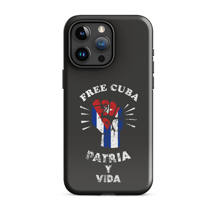 Free Cuba Patria Y Vida Tough Case for iPhone®