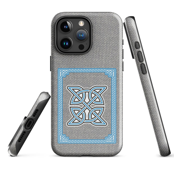 Irish Celtic Cross Religious Symbol Amulet Quaternary Celtic Knot Tough Case for iPhone®