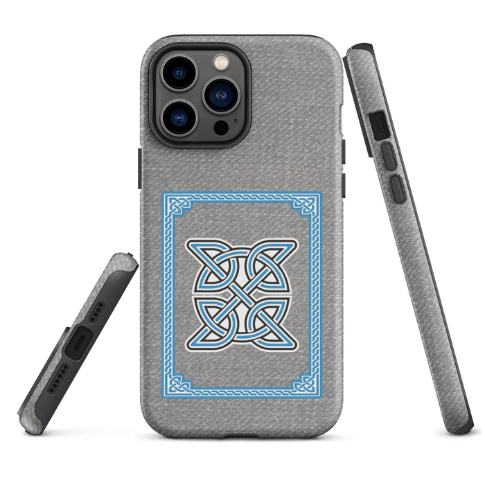 Irish Celtic Cross Religious Symbol Amulet Quaternary Celtic Knot Tough Case for iPhone®