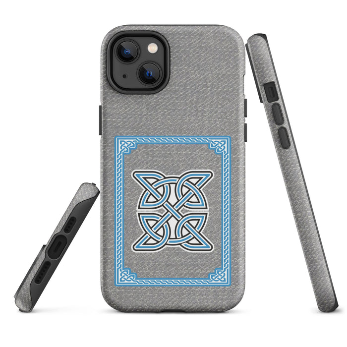 Irish Celtic Cross Religious Symbol Amulet Quaternary Celtic Knot Tough Case for iPhone®