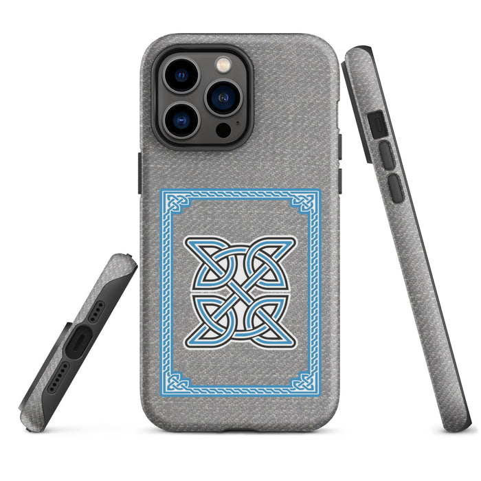 Irish Celtic Cross Religious Symbol Amulet Quaternary Celtic Knot Tough Case for iPhone®