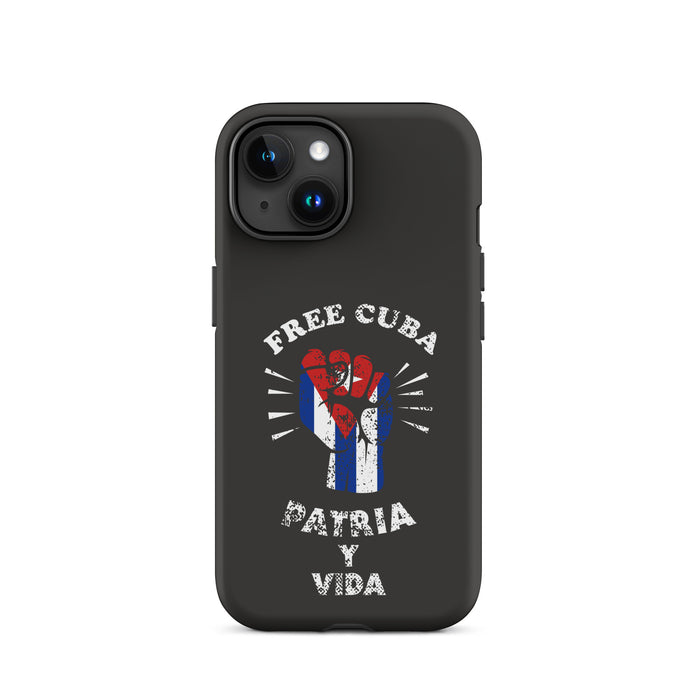 Free Cuba Patria Y Vida Tough Case for iPhone®