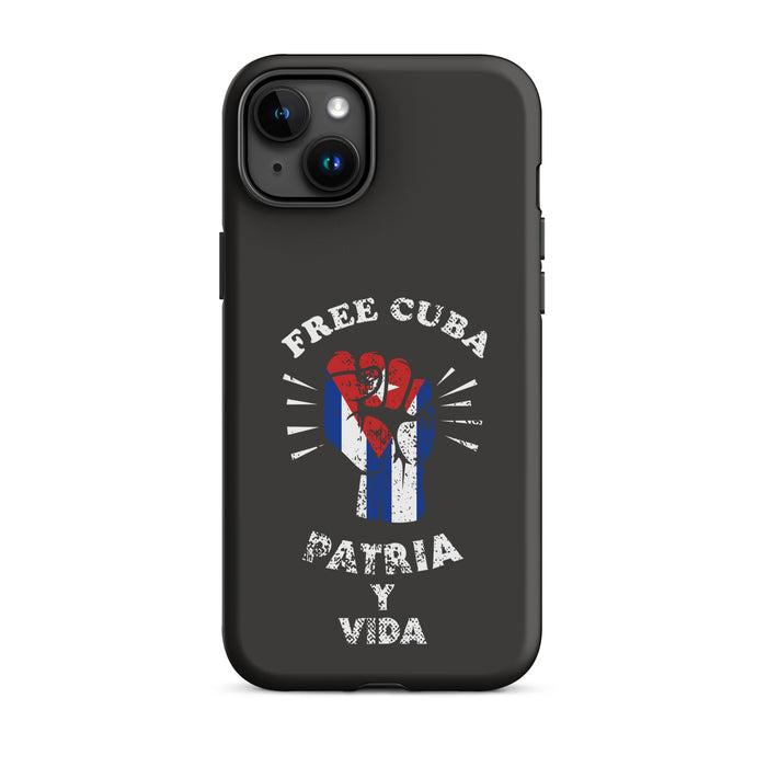 Free Cuba Patria Y Vida Tough Case for iPhone®