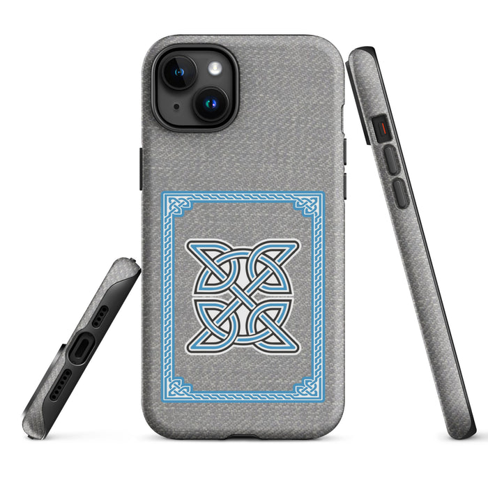 Irish Celtic Cross Religious Symbol Amulet Quaternary Celtic Knot Tough Case for iPhone®