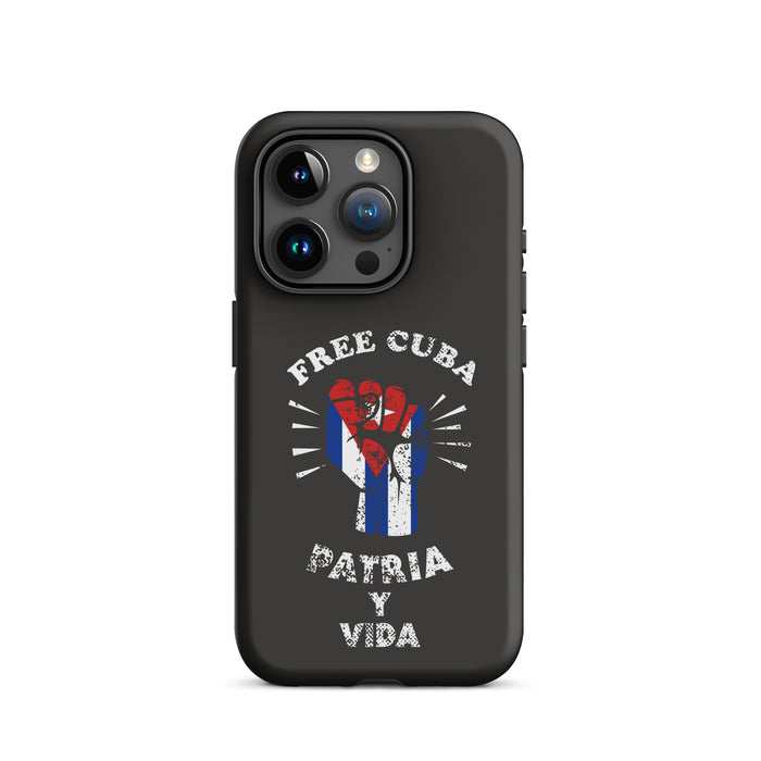 Free Cuba Patria Y Vida Tough Case for iPhone®
