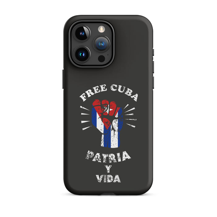 Free Cuba Patria Y Vida Tough Case for iPhone®