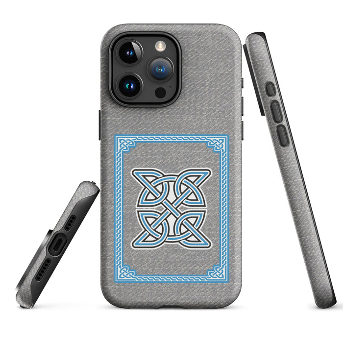 Irish Celtic Cross Religious Symbol Amulet Quaternary Celtic Knot Tough Case for iPhone®