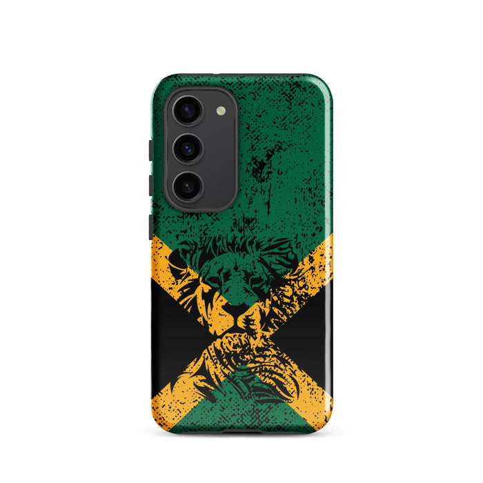 Jamaica Flag with Lion Tough case for Samsung®