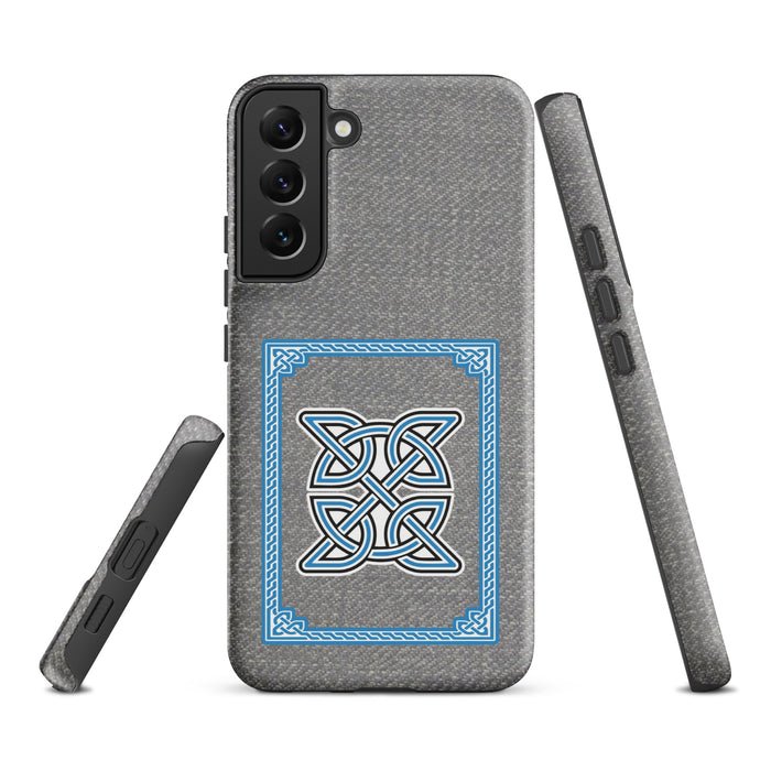 Irish Celtic Cross Religious Symbol Amulet Quaternary Celtic Knot Tough case for Samsung®