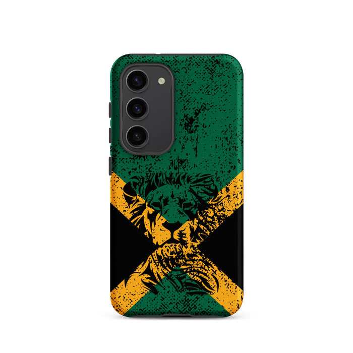 Jamaica Flag with Lion Tough case for Samsung®