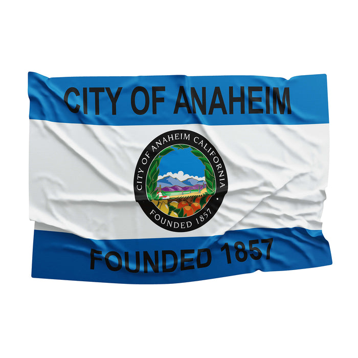 California State Orange County Cities USA United States of America Flag Banner