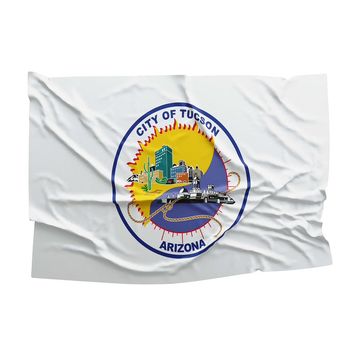 Arizona State Counties and Cities USA United States of America Flag Banner