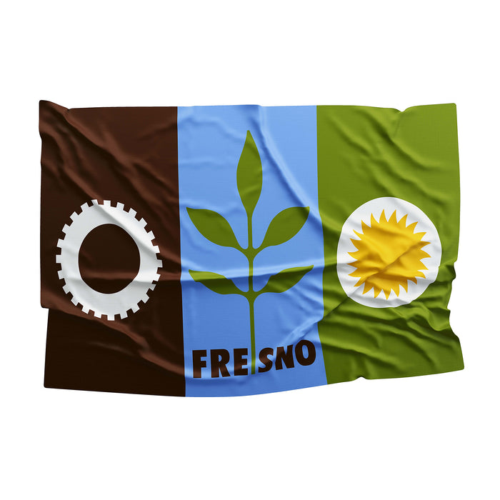 California State Fresno USA United States of America Flag Banner