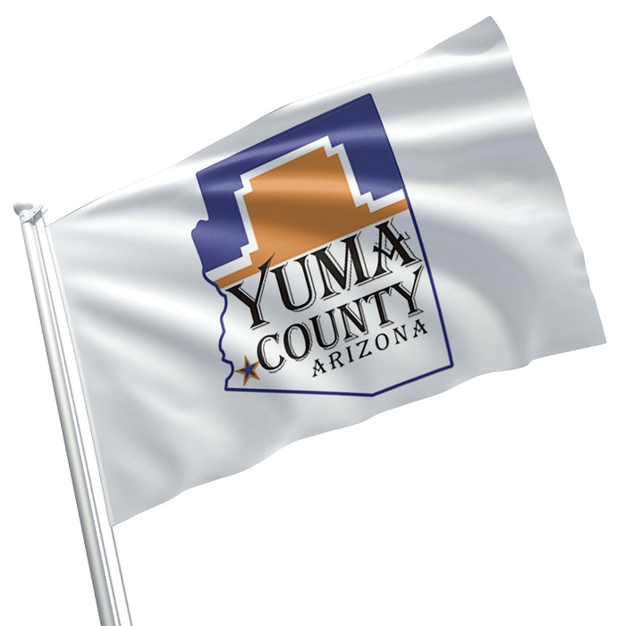 Arizona State Counties and Cities USA United States of America Flag Banner