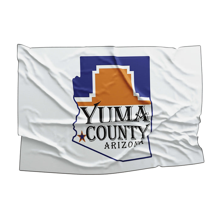Arizona State Counties and Cities USA United States of America Flag Banner