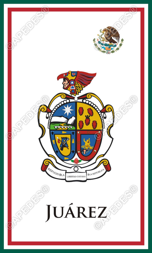 Juarez City Mexico Decal Sticker 3x5 inches