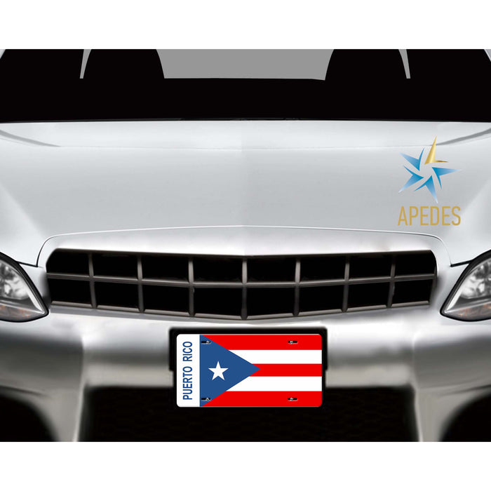 Puerto Rico Decorative License Plate