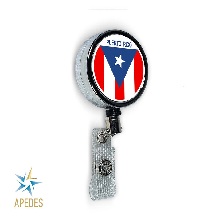 Puerto Rico Badge Reel Holder