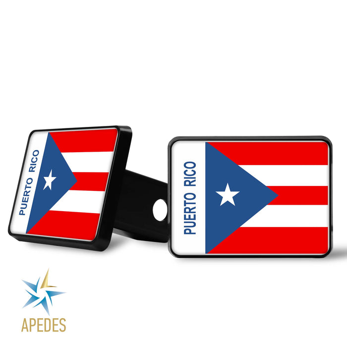 Puerto Rico Flag Trailer Hitch Cover