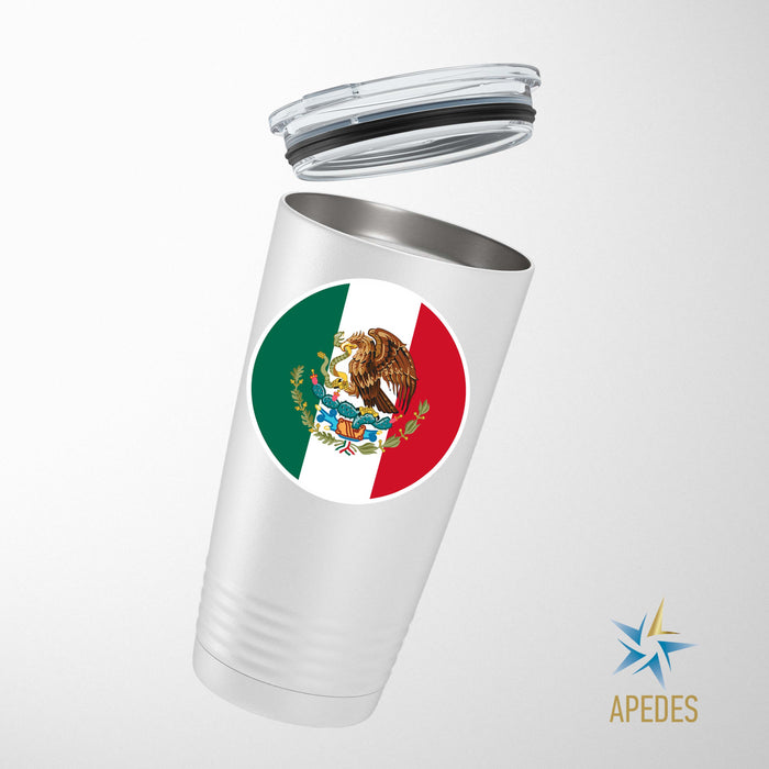 Mexico Flag Stainless Steel Tumbler 20 OZ