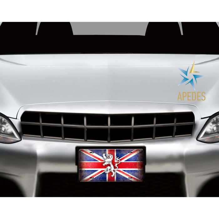 United Kingdom of Great Britain Decorative License Plate