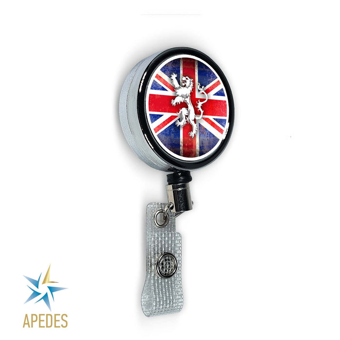 United Kingdom of Great Britain Badge Reel Holder