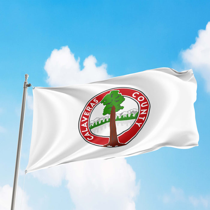 Calaveras County California State USA United States of America Flag Banner