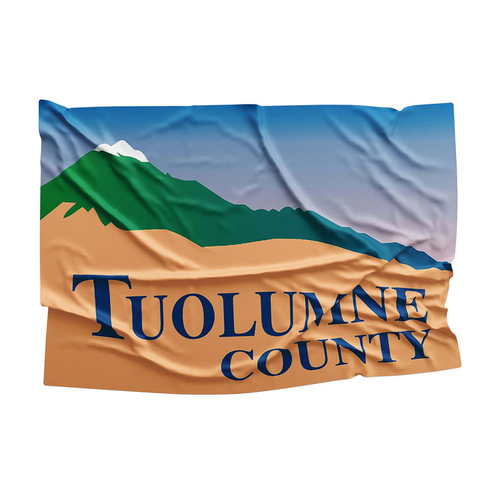 Tuolumne County California State USA United States of America Flag Banner