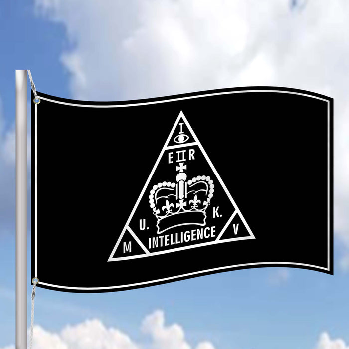 Security Service MI5 (Military Intelligence, Section 5) the United Kingdom's Domestic Counter-Intelligence and Security Agency Flag Banner