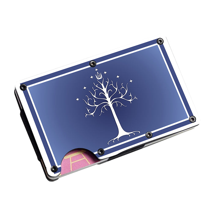 Lord of Rings King Aragorn Stainless Steel Money Clip Wallet Credit Card Holder
