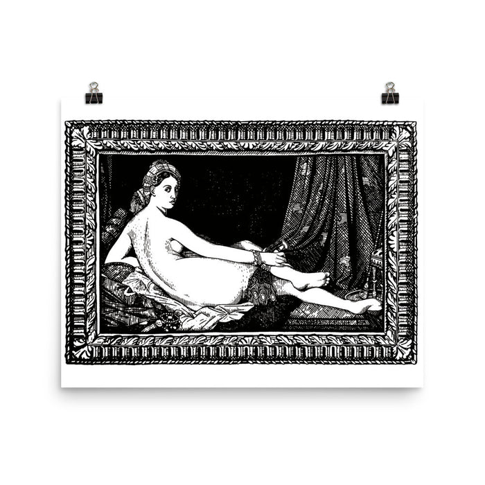 ODALISQUE (Одалиска by Mitya Pisliak) Poster