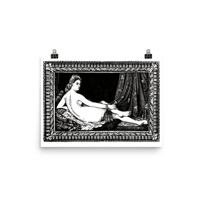 ODALISQUE (Одалиска by Mitya Pisliak) Poster