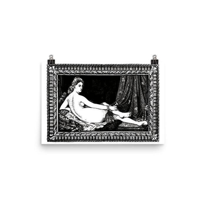 ODALISQUE (Одалиска by Mitya Pisliak) Poster