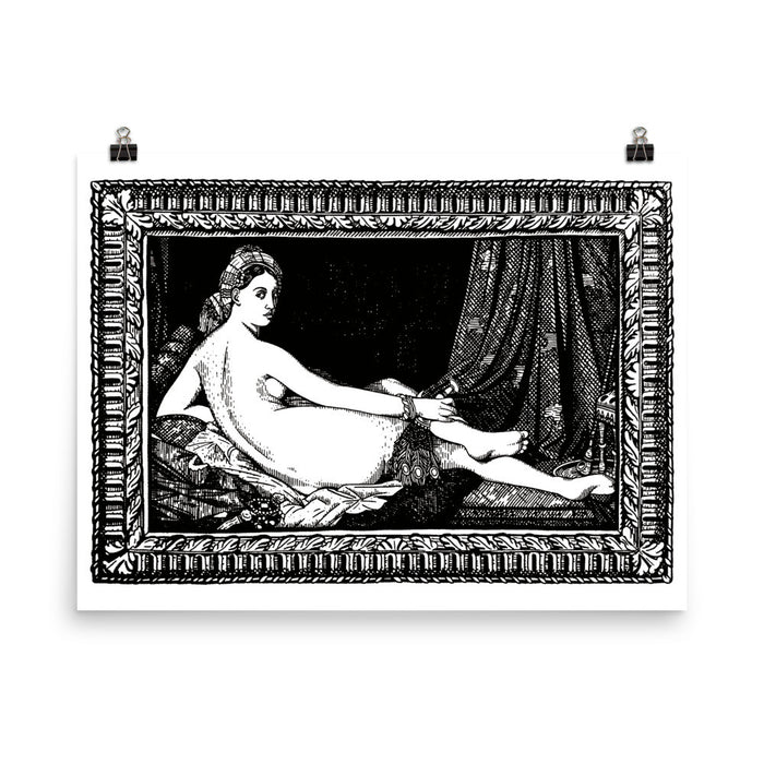 ODALISQUE (Одалиска by Mitya Pisliak) Poster