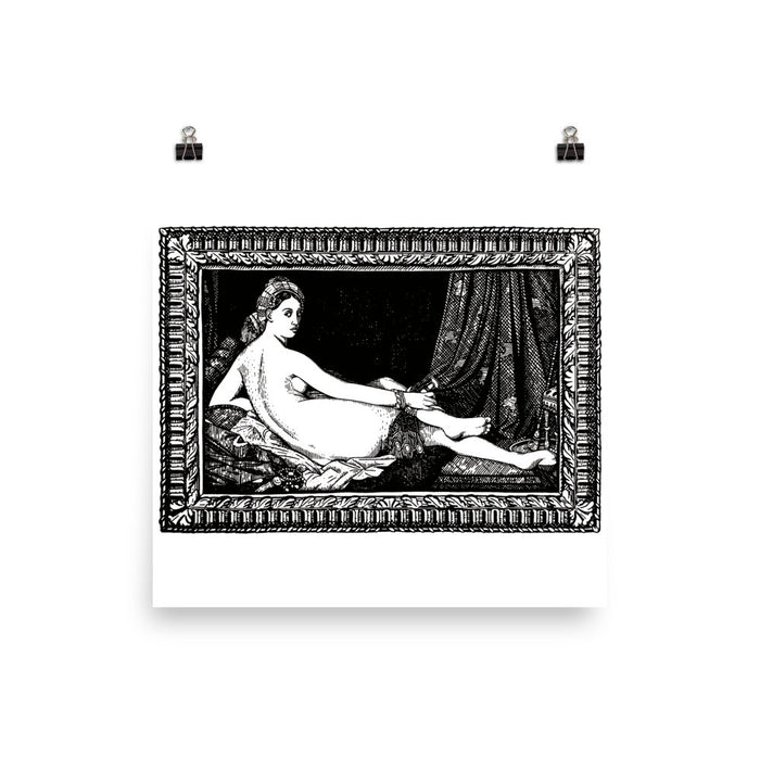 ODALISQUE (Одалиска by Mitya Pisliak) Poster