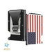 USA Flag Aluminium/Stainless Steel Money Clip \ Wallet \ Credit Card Holder - Apedes Flags And Banners